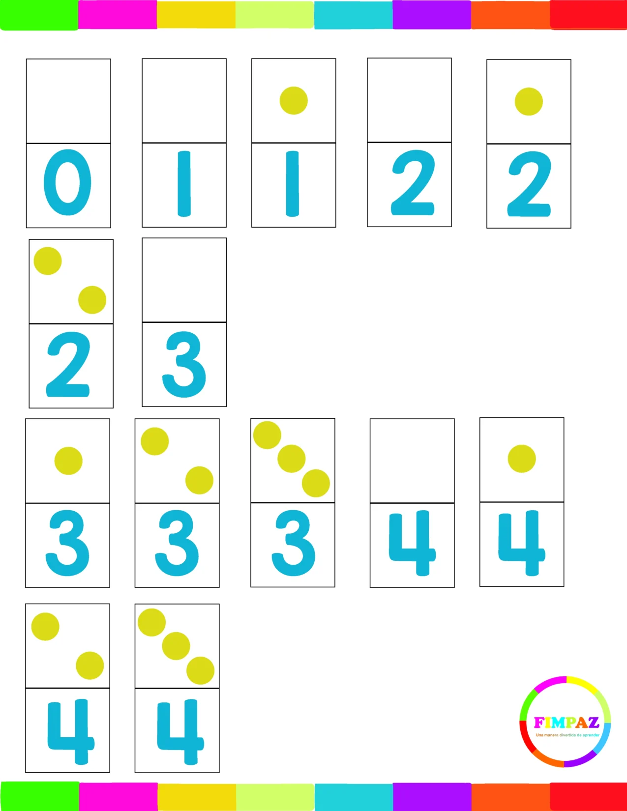 pdf domino para imprimir