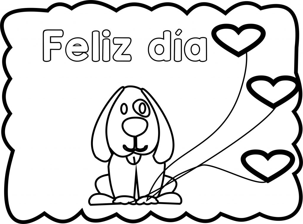 moldes tarjetas de amistad para niños de preescolar para colorear