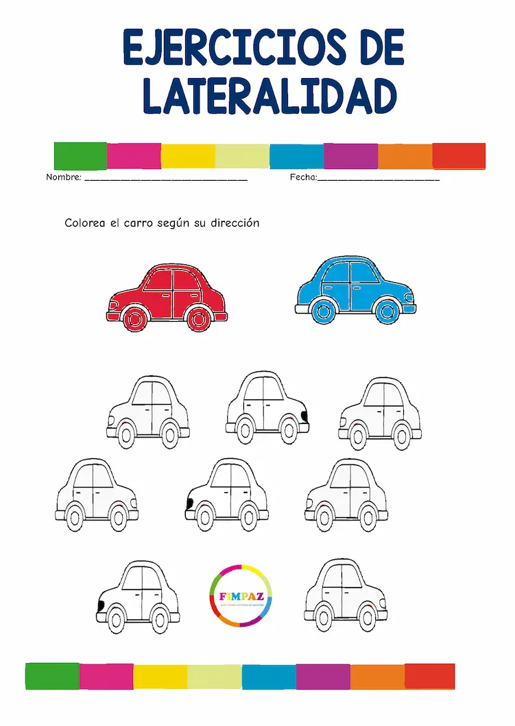 ejercicios de lateralidad izquierda derecha