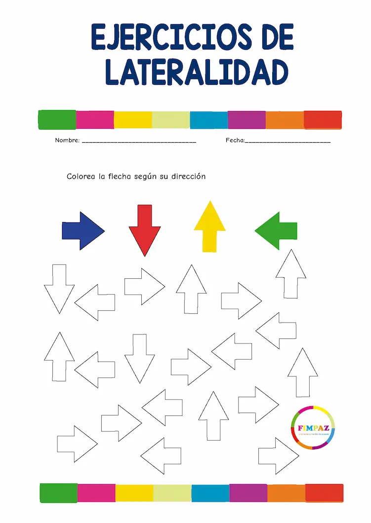ejercicios de lateralidad izquierda derecha