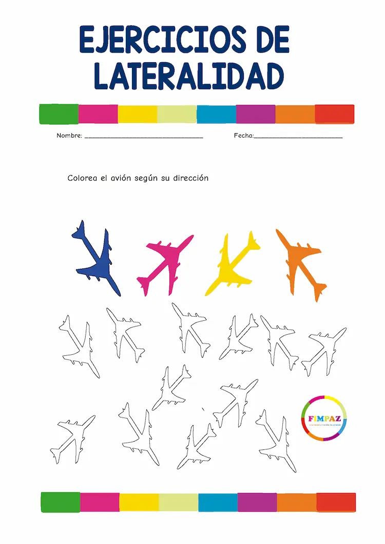 ejercicios de lateralidad izquierda derecha