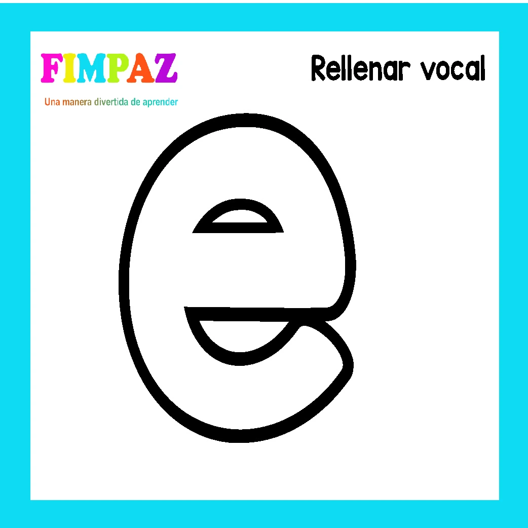 VOCALES PARA IMPRIMIR