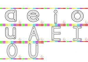 Lee más sobre el artículo TRAZAR VOCALES MAYÚSCULAS Y MINÚSCULAS