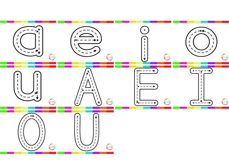 Lee más sobre el artículo TRAZAR VOCALES MAYÚSCULAS Y MINÚSCULAS