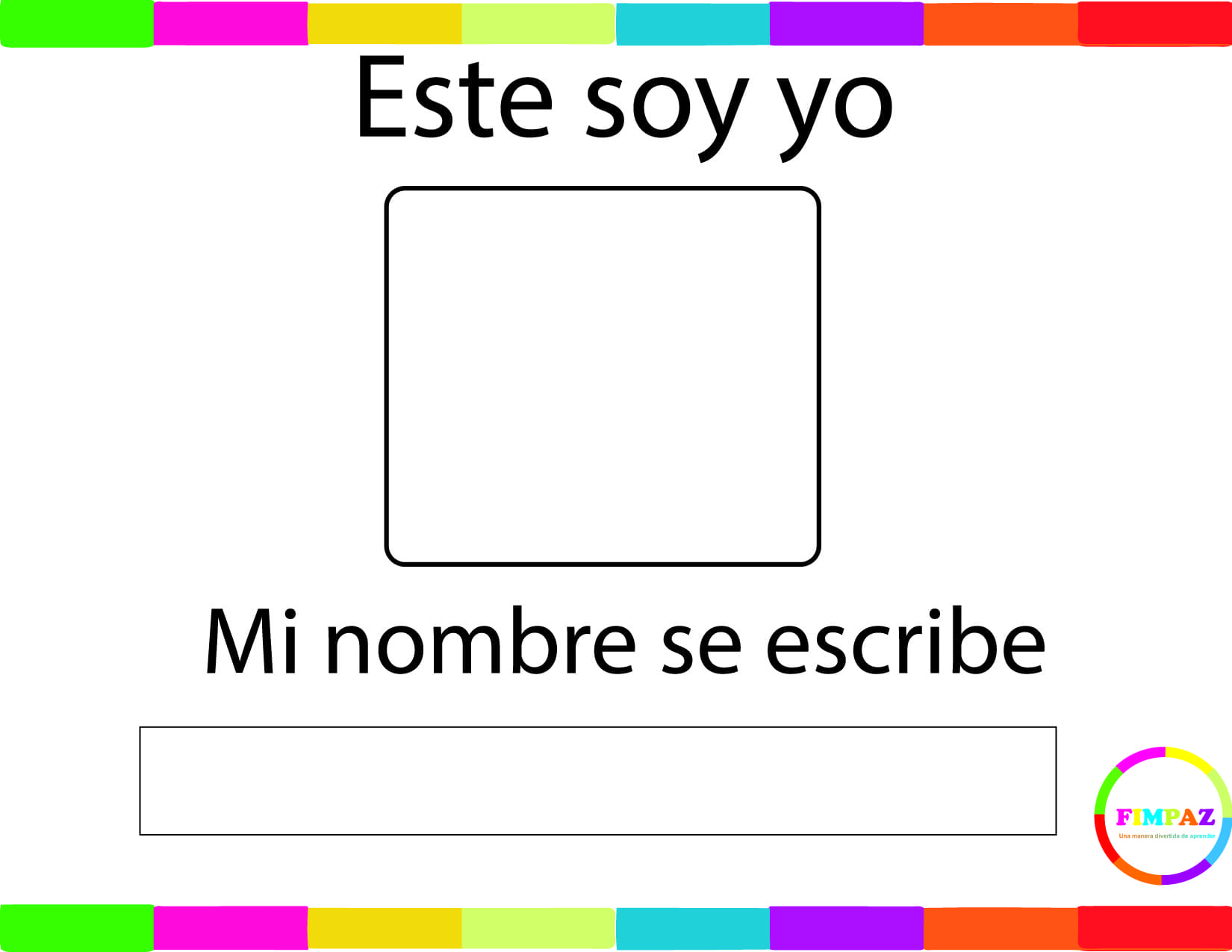 escritura actividades para trabajar el nombre propio en preescolar