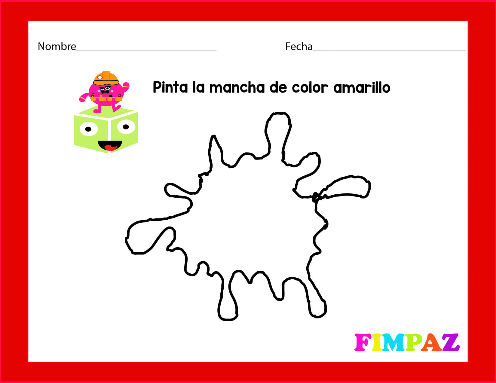 COLORES PRIMARIOS PARA PREESCOLAR