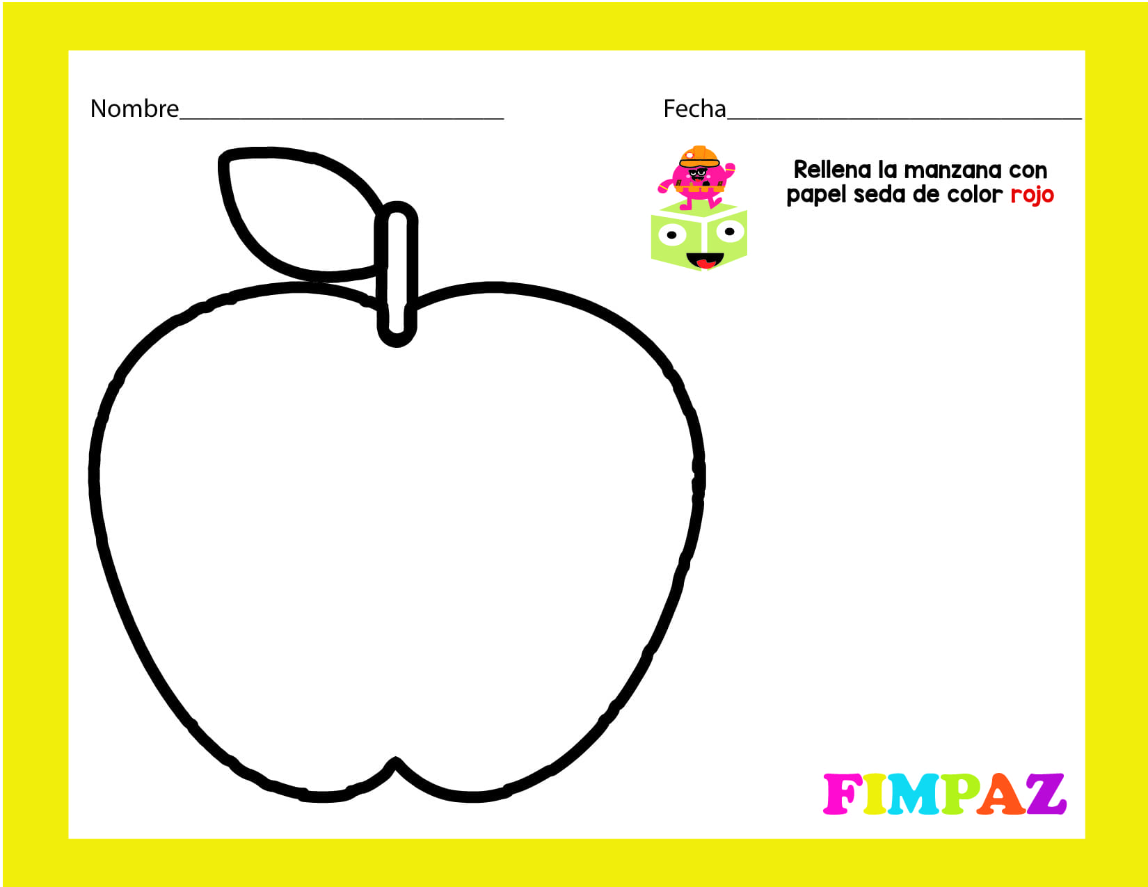 actividades de los colores primarios para preescolar