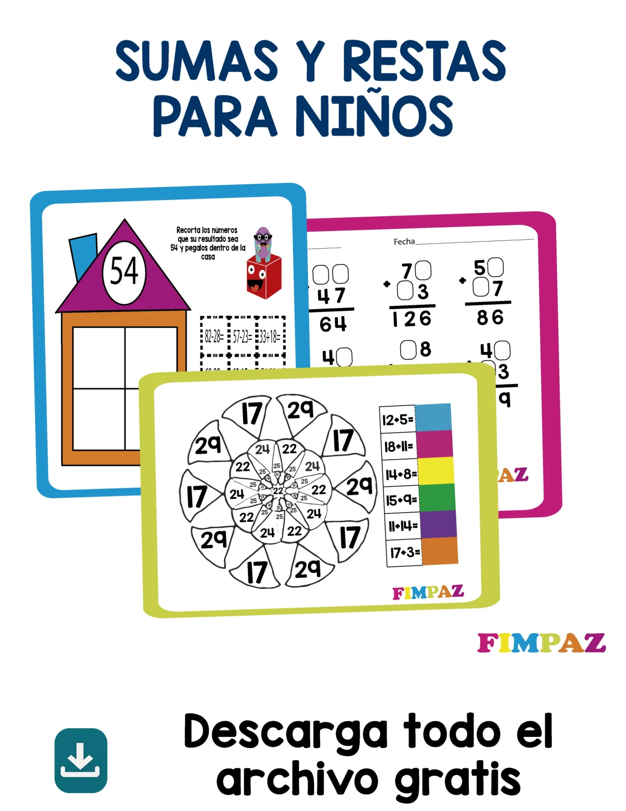 SUMAS Y RESTAS PARA NIÑOS