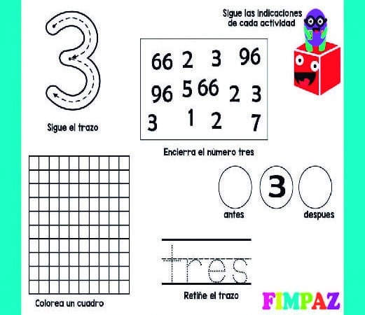 LOS NUMEROS DEL 1 AL 100