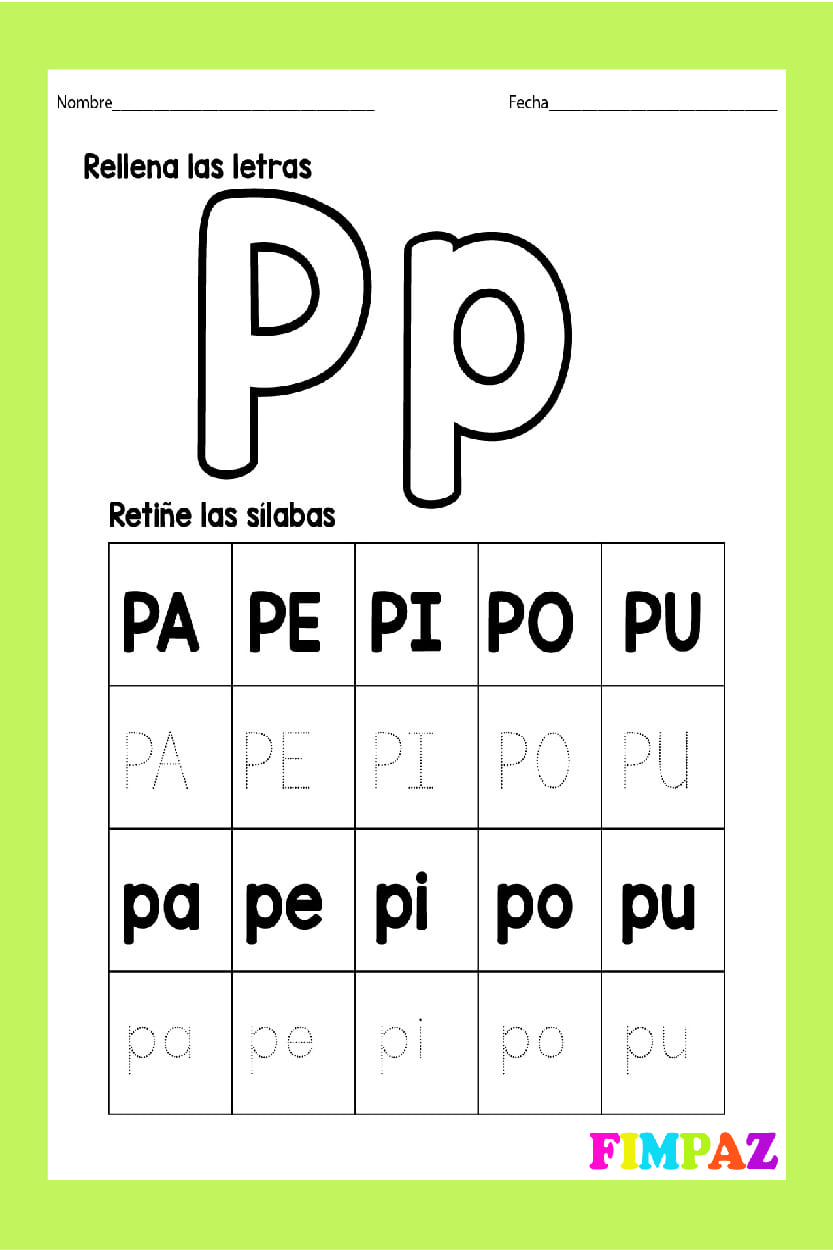 LIBRO DE SÍLABAS PARA APRENDER A LEER PDF GRATIS