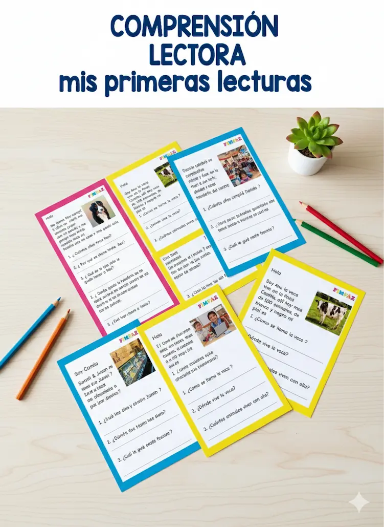 ACTIVIDADES DE COMPRENSION LECTORA PARA INICIAL