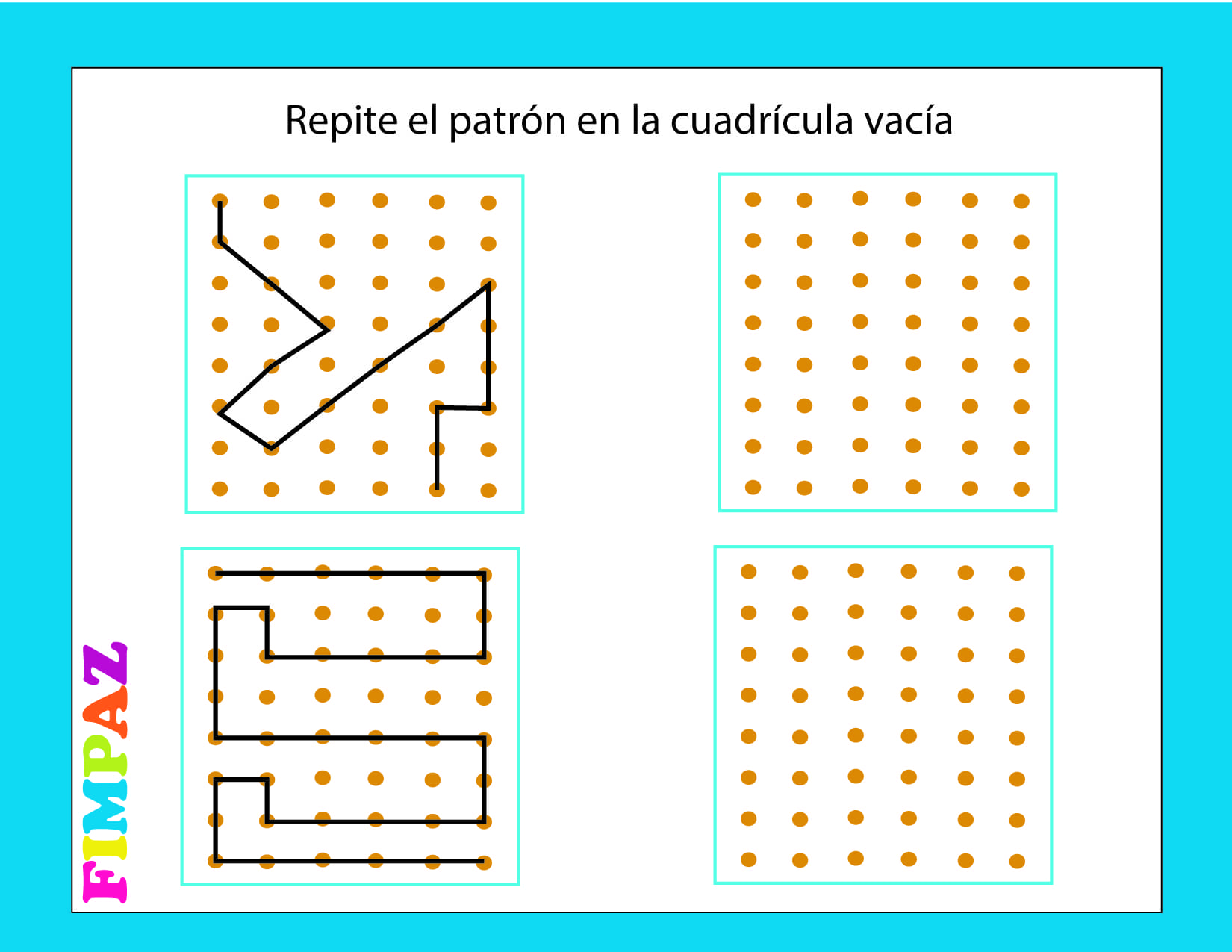 patrones para niños de kinder