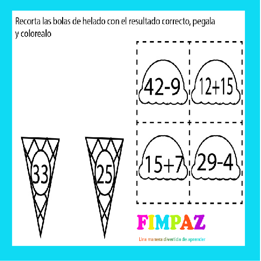 SUMAS CON HELADOS