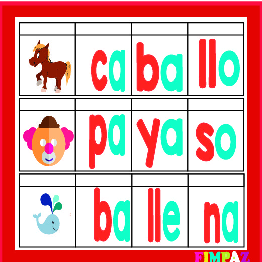 JUEGOS PARA FORMAR PALABRAS
