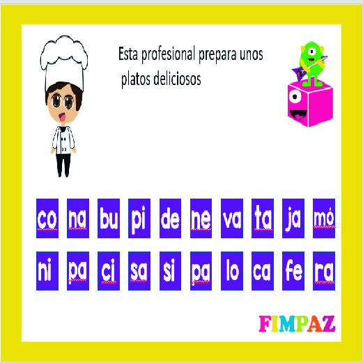 OFICIOS Y PROFESIONES PARA NIÑOS