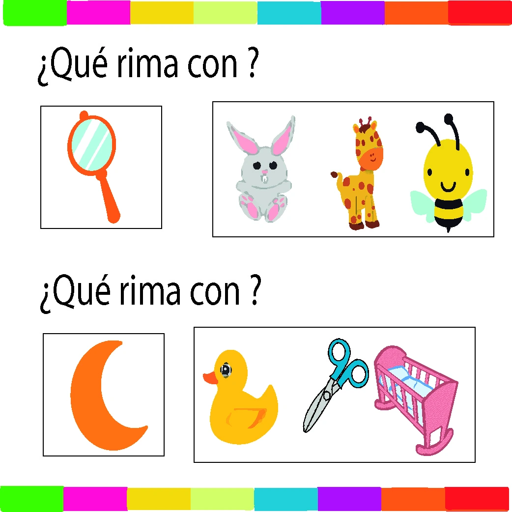 rimas para niños de preescolar