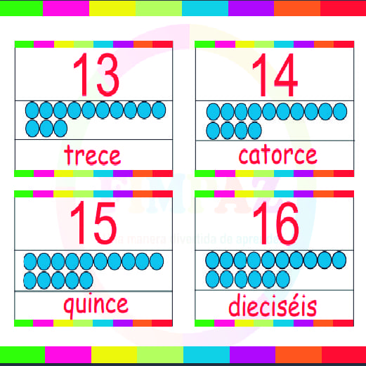 NUMEROS PARA IMPRIMIR DEL 1 AL 50