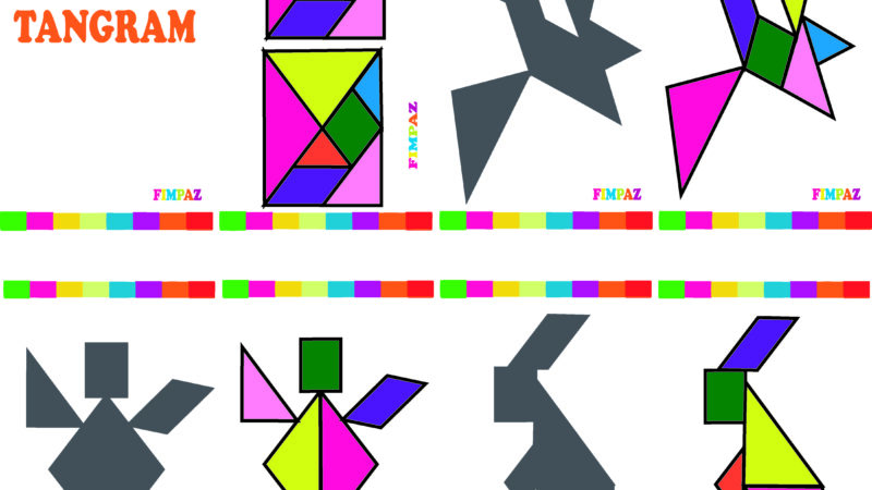 Tangram figuras para imprimir