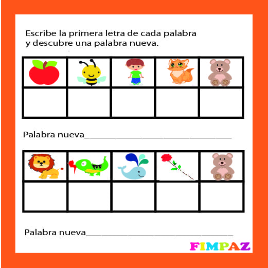 Lee más sobre el artículo ACTIVIDADES DE LECTOESCRITURA