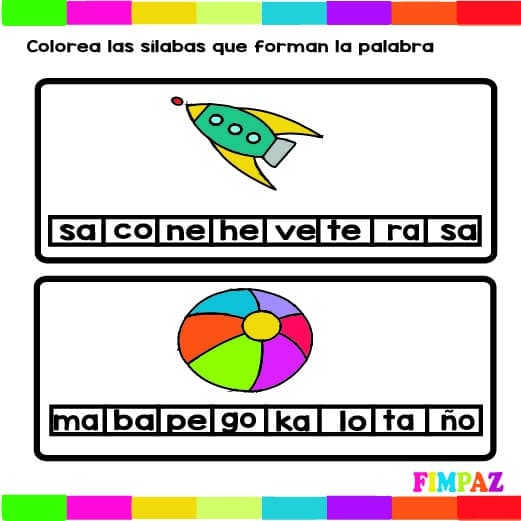SILABAS PARA NIÑOS