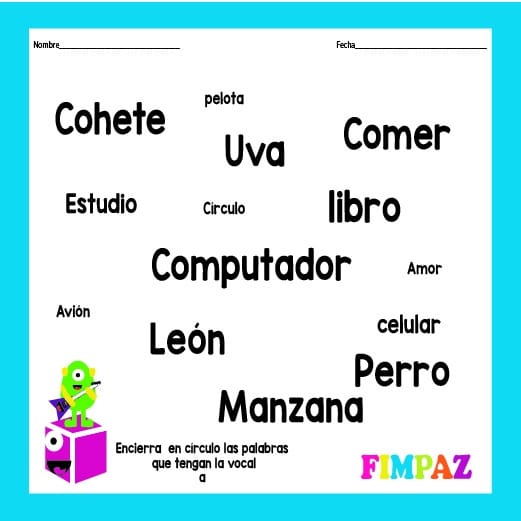 ACTIVIDADES ABECEDARIO