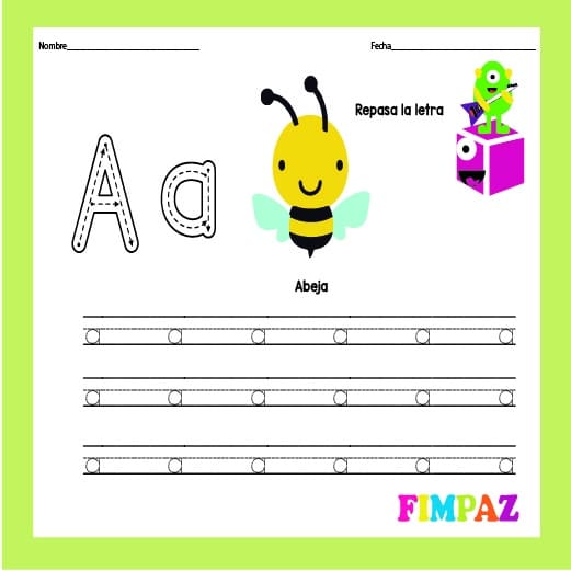 ACTIVIDADES ABECEDARIO