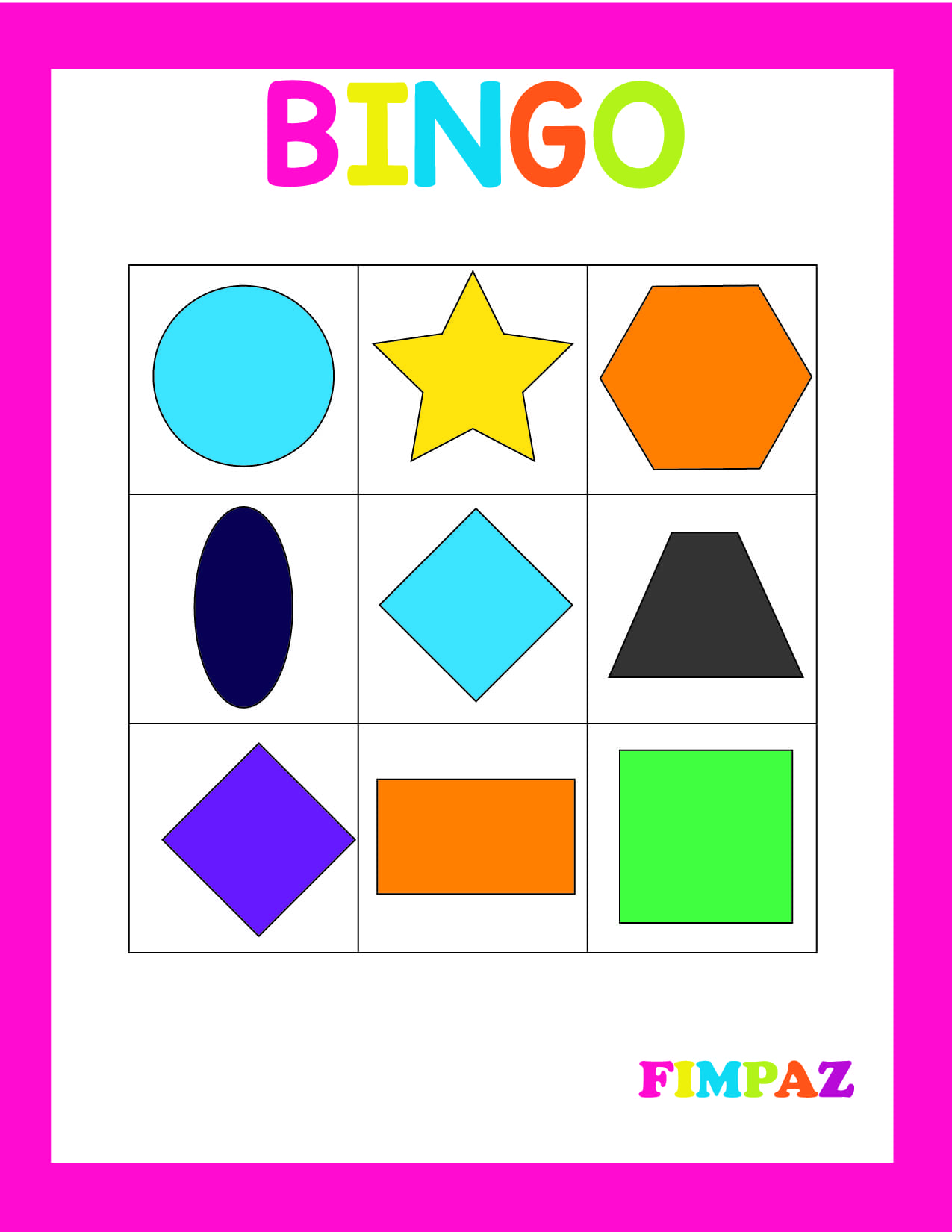 FIGURAS GEOMETRICAS EN PREESCOLAR