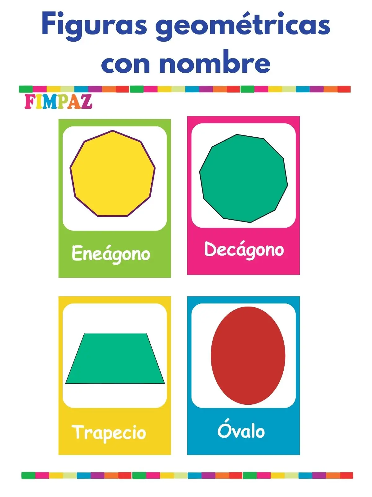 Figuras Geométricas con Nombres