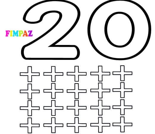 números para colorear