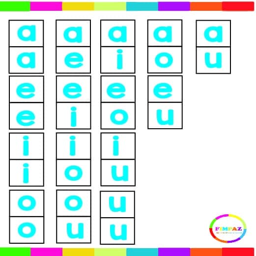 DOMINO DE VOCALES