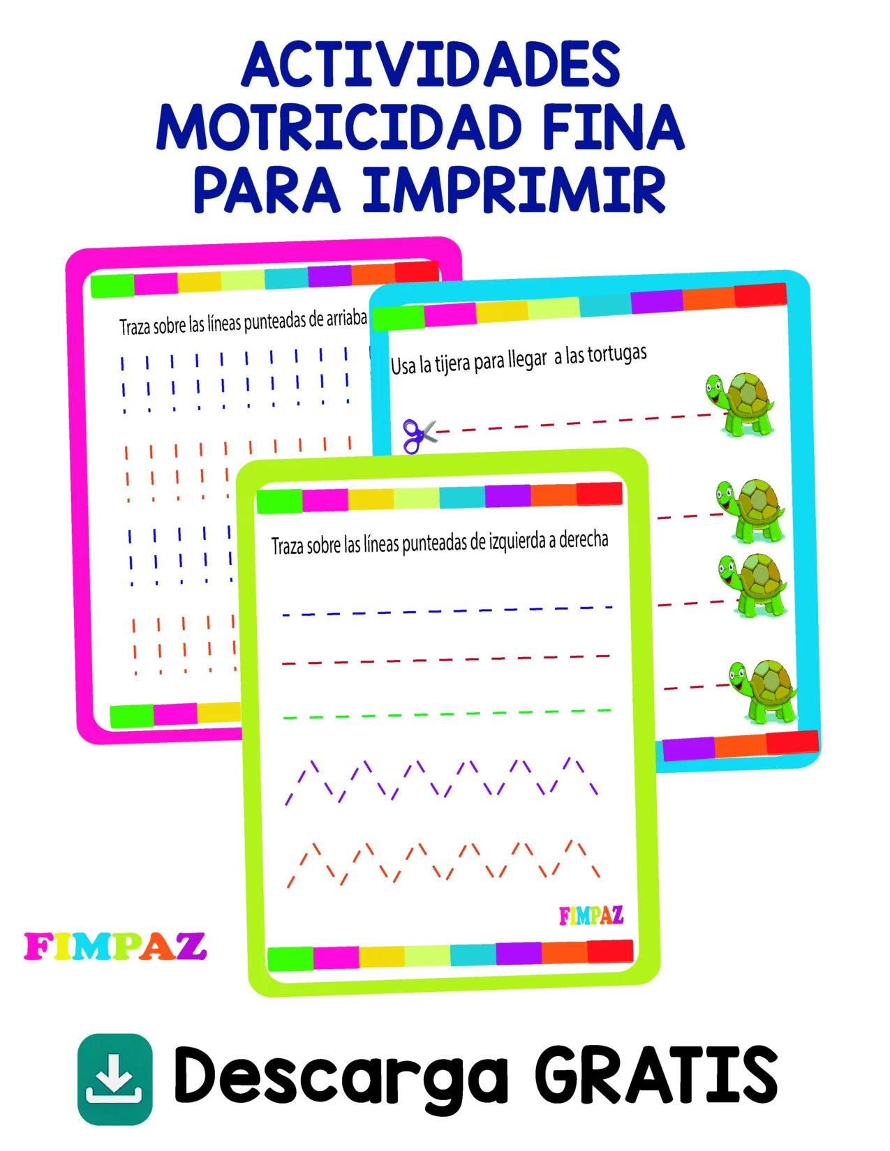actividades de motricidad fina para imprimir