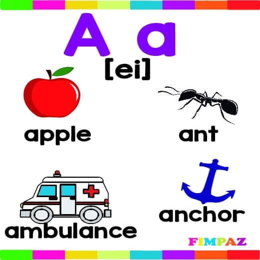 VOCALES EN INGLÉS