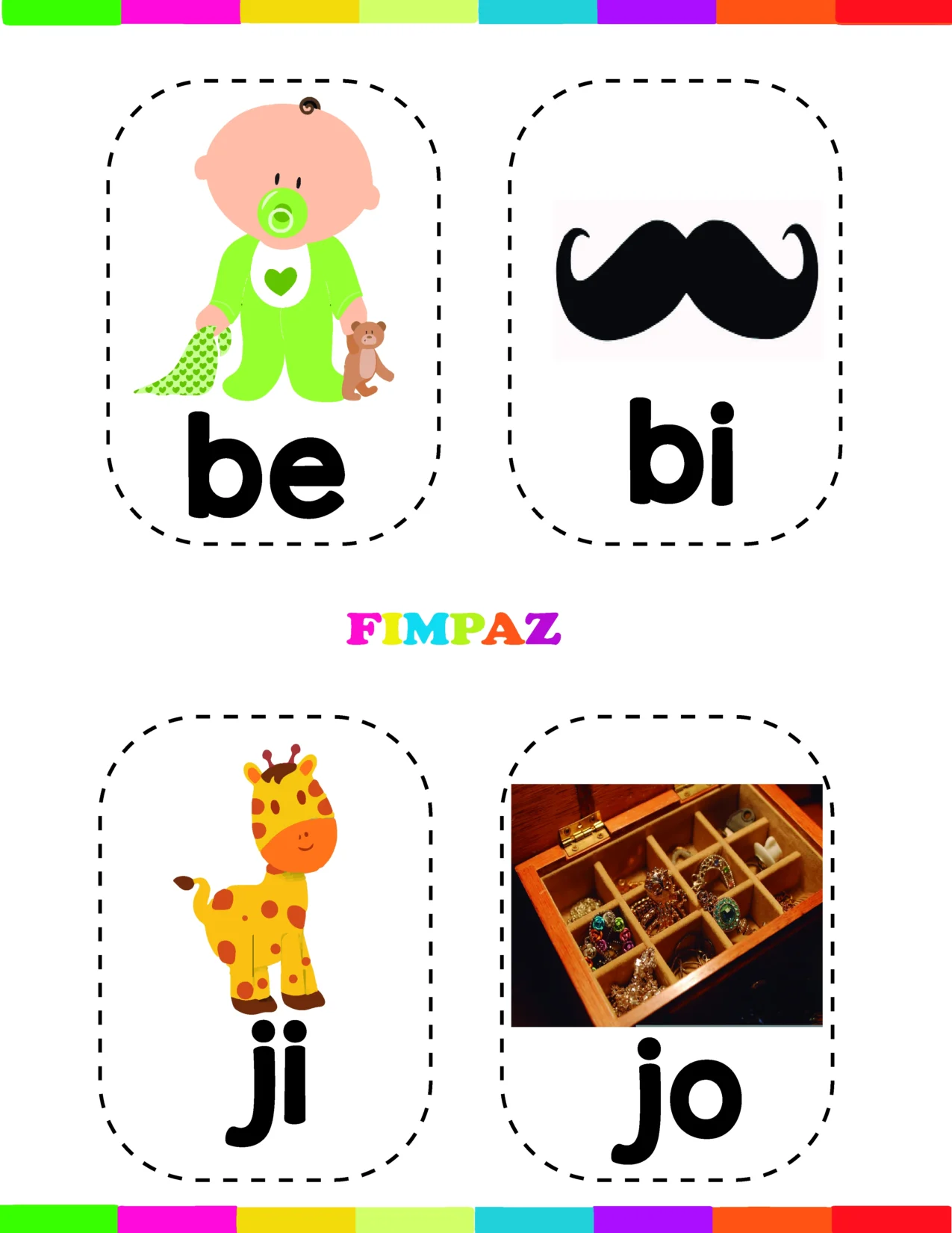 tarjetas de silabas para imprimir gratis pdf