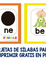 TARJETAS DE SÍLABAS PARA IMPRIMIR GRATIS EN PDF