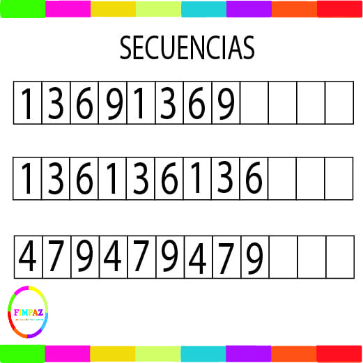 SECUENCIAS PARA NIÑOS
