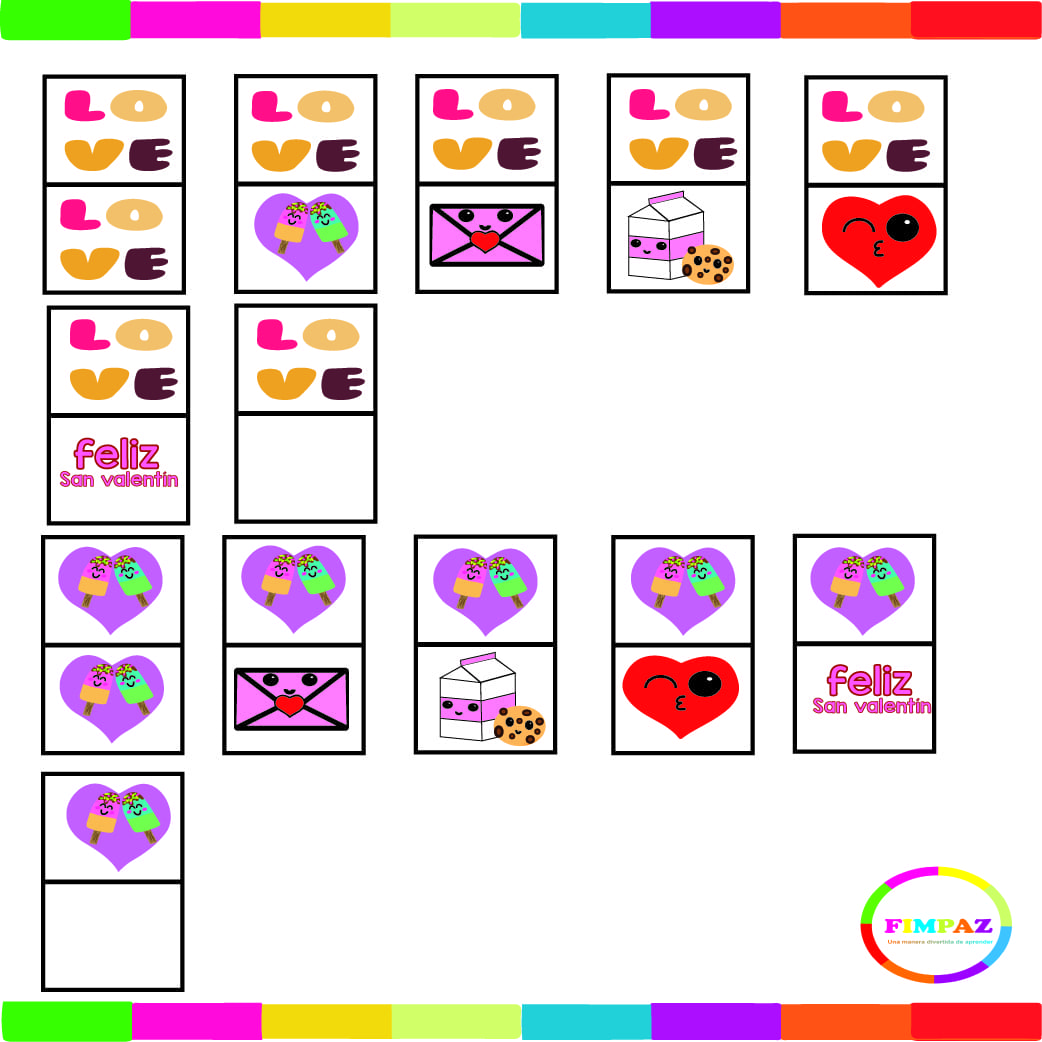 JUEGO DE SAN VALENTÍN PARA NIÑOS