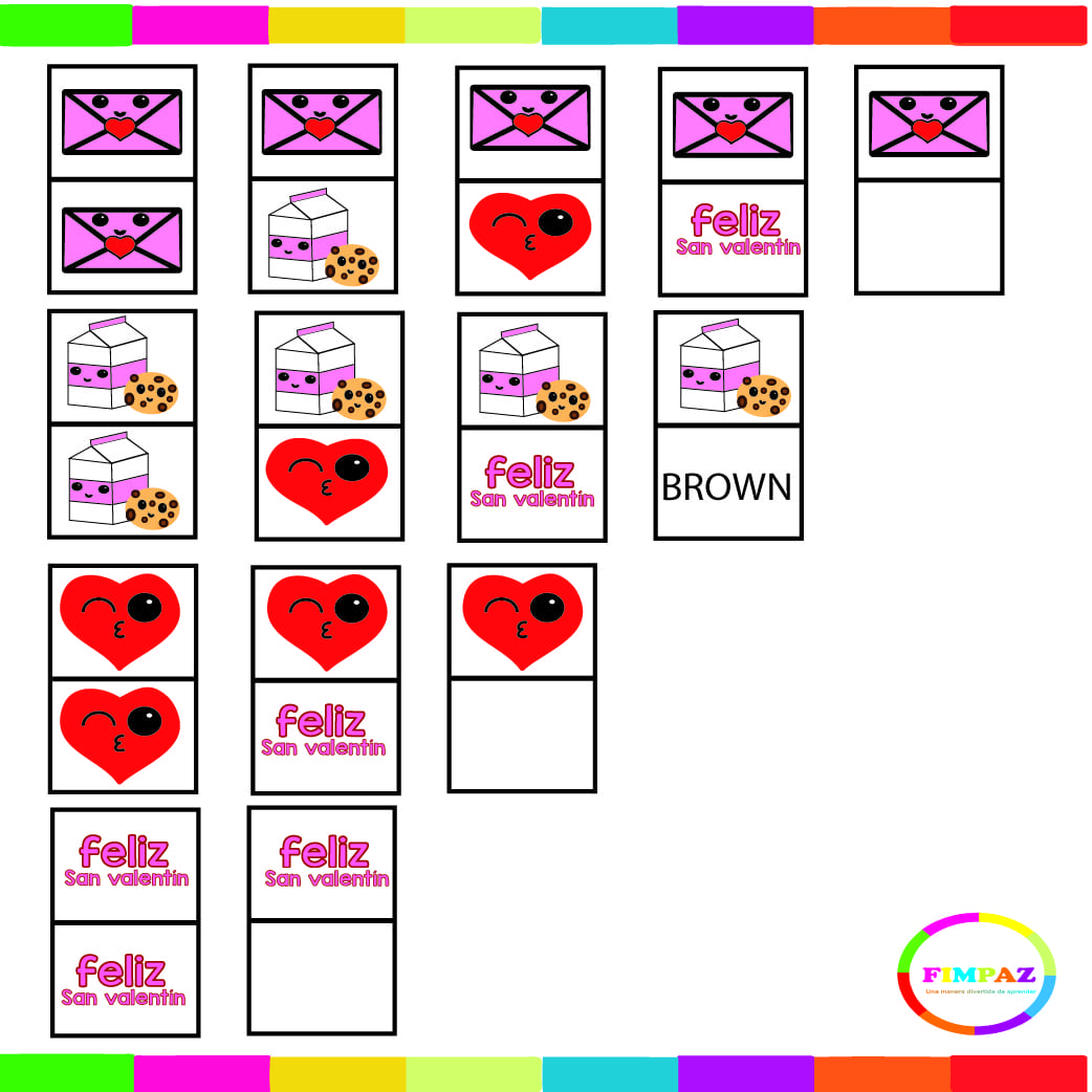 JUEGO DE SAN VALENTÍN PARA NIÑOS