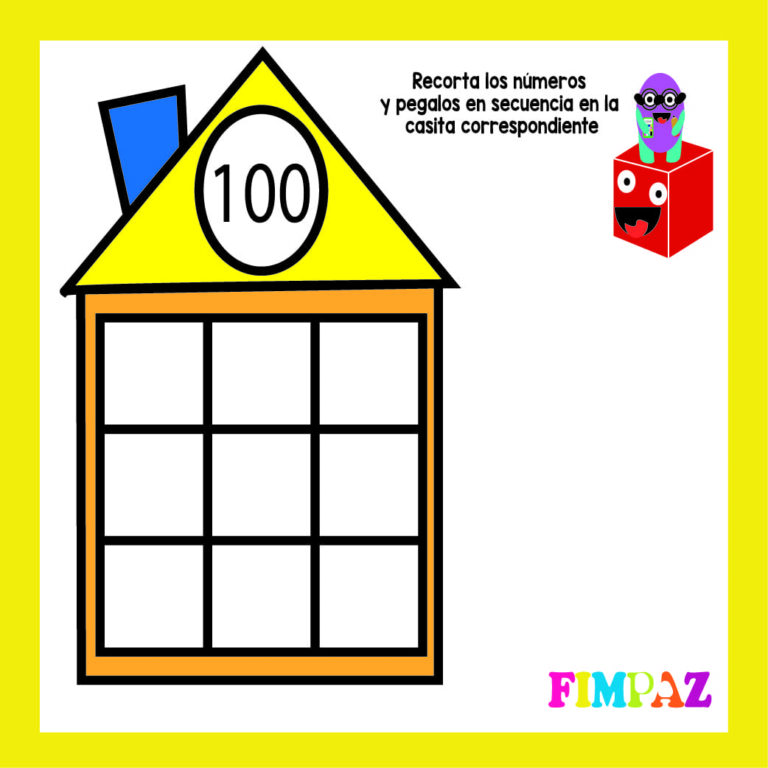 FAMILIAS DEL 100 AL 1000  PARA NIÑOS