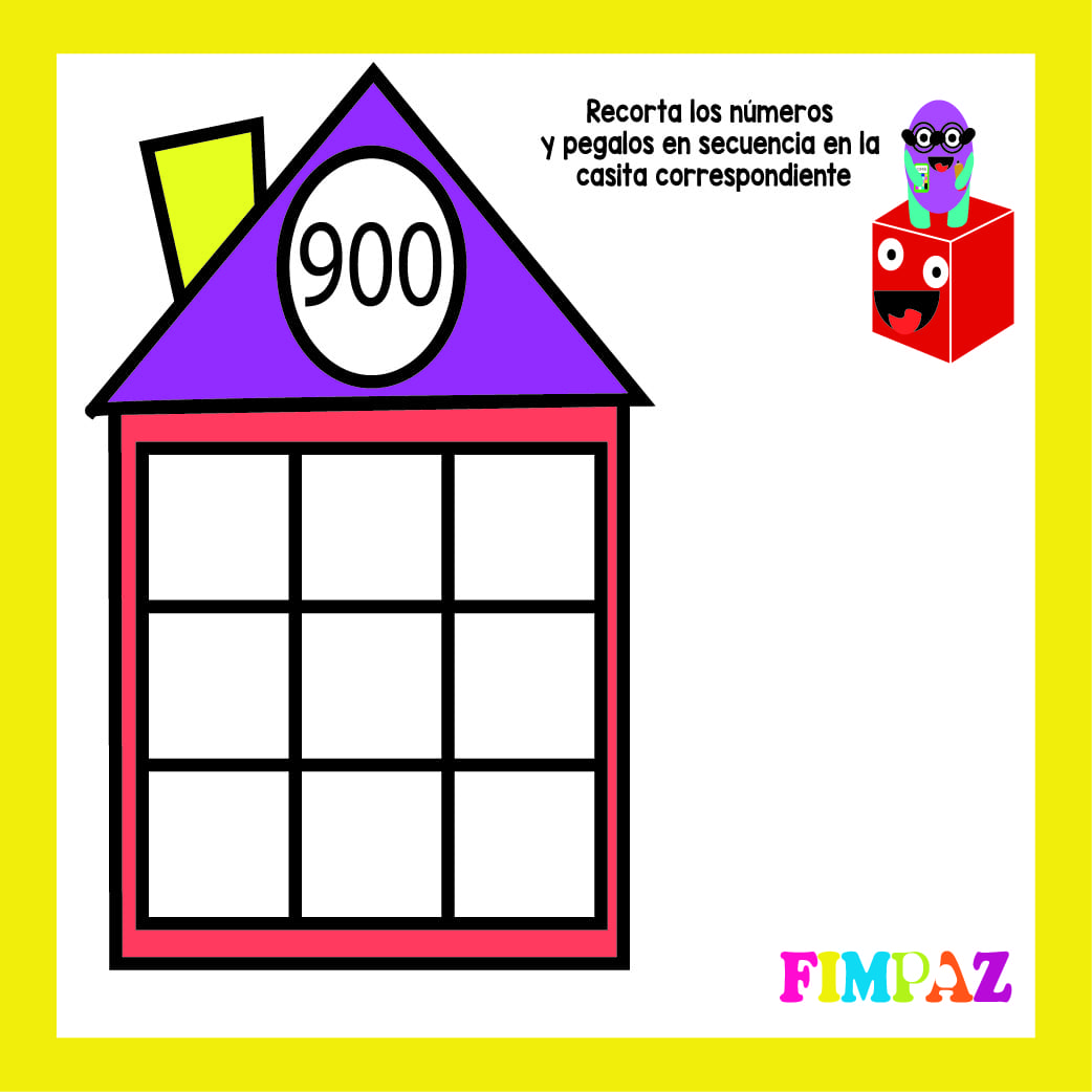 FAMILIAS DEL 100 AL 1000 PARA NIÑOS