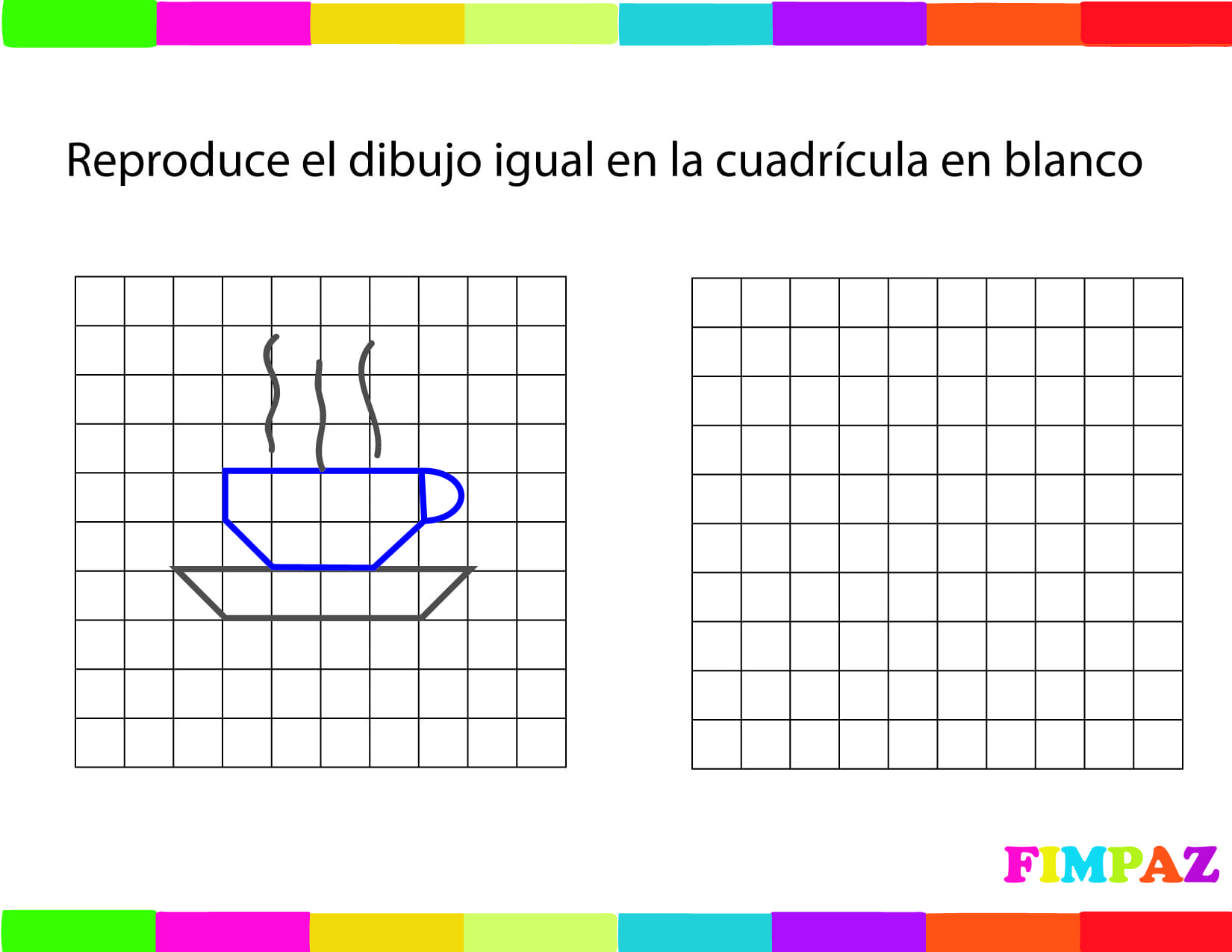 dibujos cuadriculados