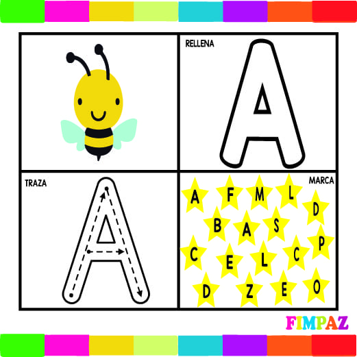 <strong>LAS LETRAS DEL ABECEDARIO</strong>