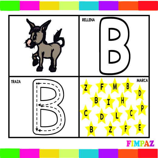 LAS LETRAS DEL ABECEDARIO