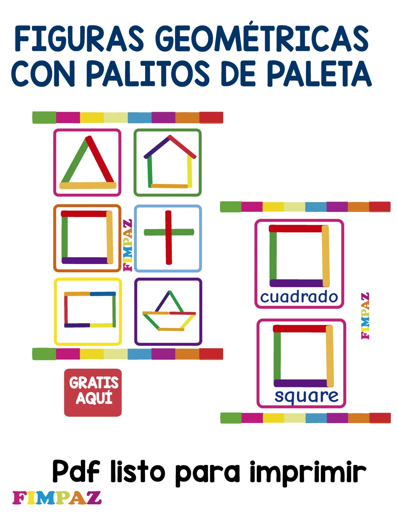 figuras geometricas con palitos de helado