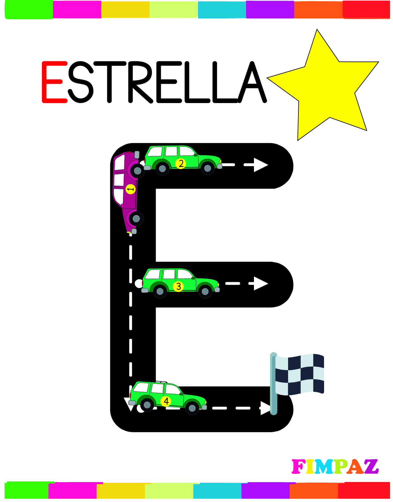 abecedario de carros