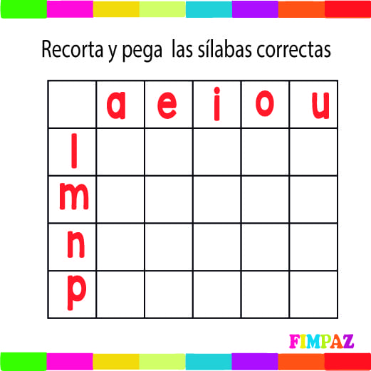 APRENDO SÍLABAS