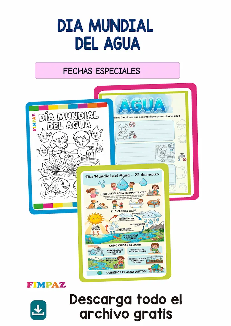 DIA DEL AGUA PARA NIÑOS PDF