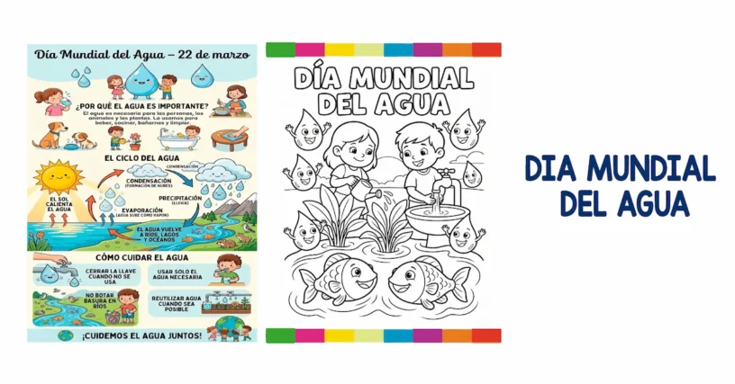 ACTIVIDADES PARA NIÑOS DEL DIA DEL AGUA