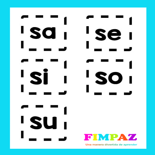 JUEGO SÍLABAS