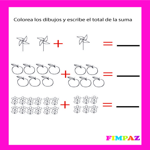 ACTIVIDADES DE SUMAS
