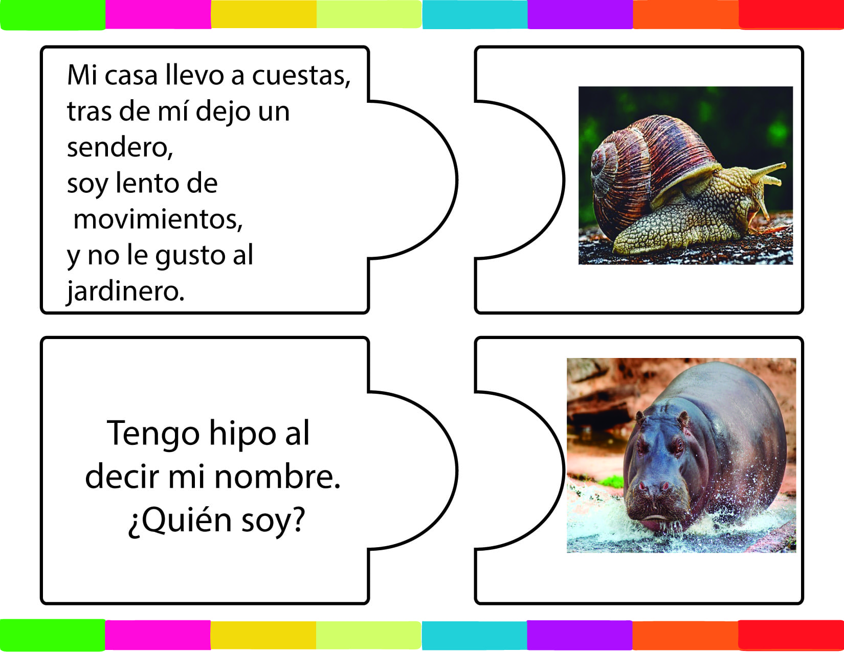 rompecabezas de adivinanzas para imprimir